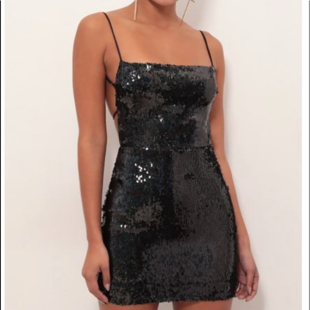 Lucy In the Sky Starstruck Strappy Dress